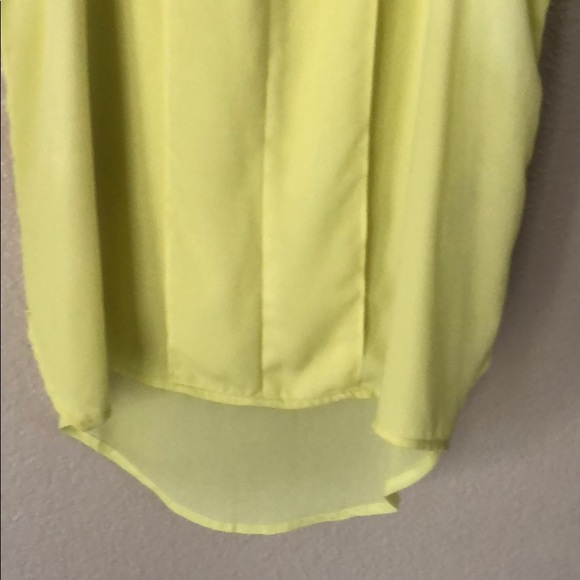 Anthropologie Maeve key hole high low top size S - Picture 4 of 8